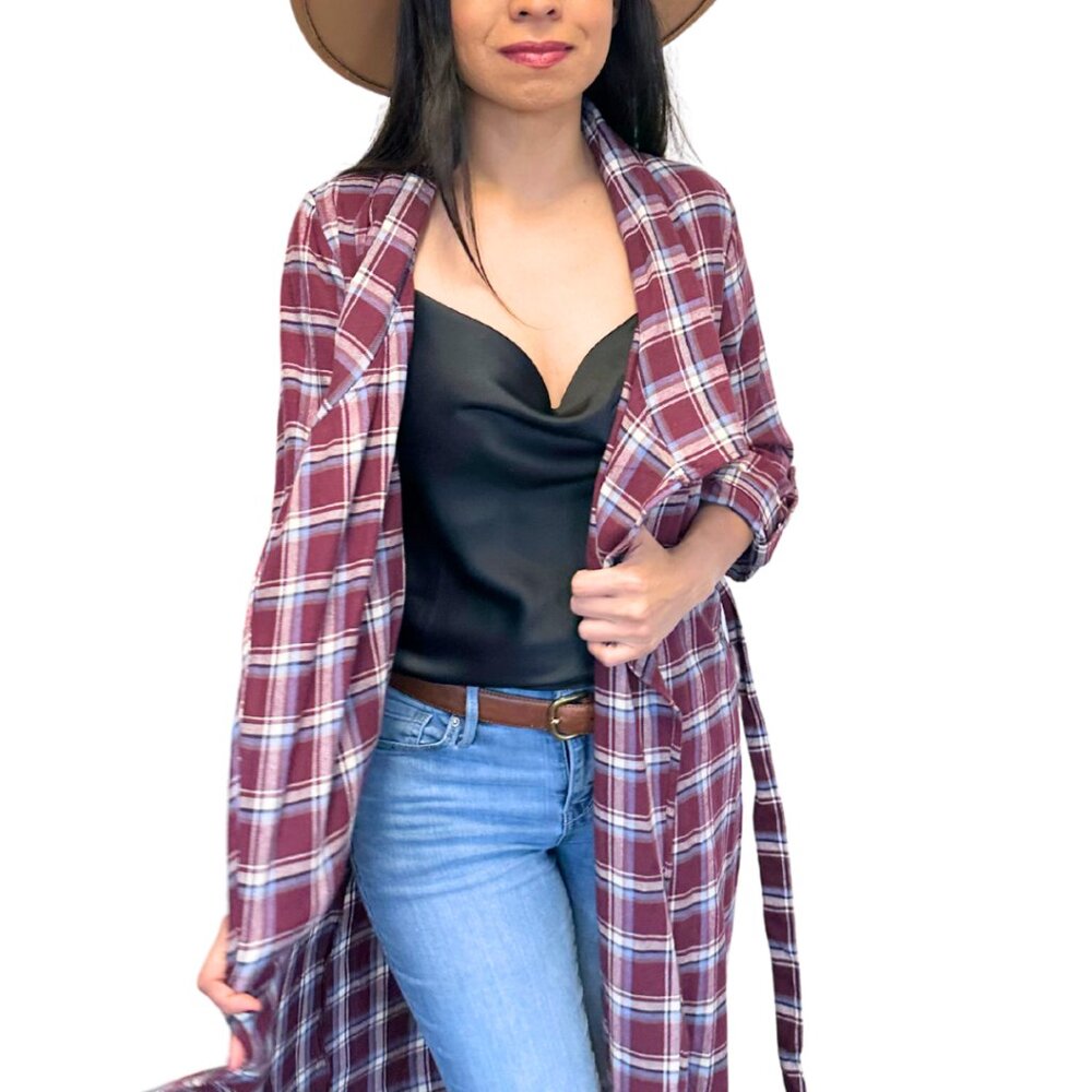 Plaid Shirt Jacket